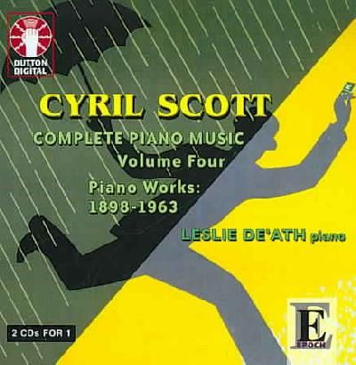 Scott:Piano Music Vol 4:1898-1963 - (Import CD)