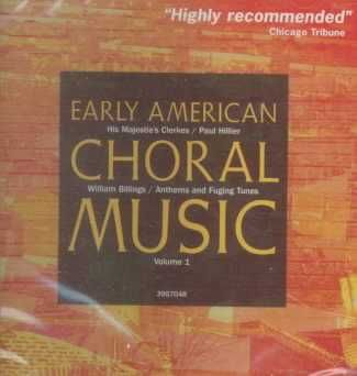 Early American Choral Music Volume 1 - (Import CD)