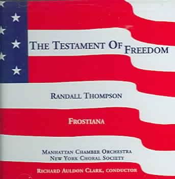 Thompson:Testament of Freedom;Frostia - (Import CD)
