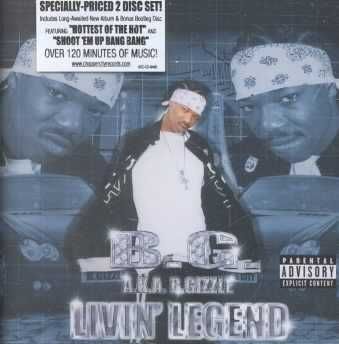 B.G. - Livin' Legend - Clean (CD)
