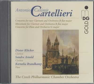 Cartellieri:Cto for 2 Clarinets - (Import CD)
