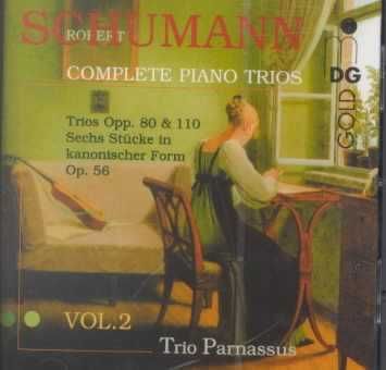Schumann:Complete Piano Trios Vol 02 - (Import CD)