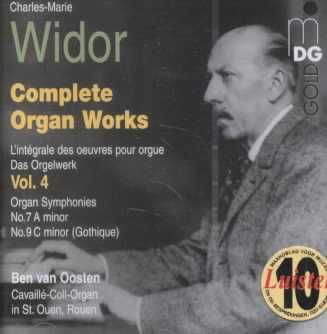 Widor:Complete Organ Works Vol. 4 - (Import CD)