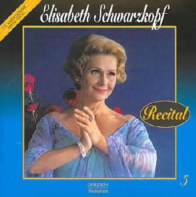 Elizabeth Schwartzkopf:Recital - (Import CD)