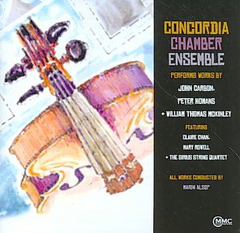 Carbon/Homans/Mckinley:Concordia Cham - (Import CD)