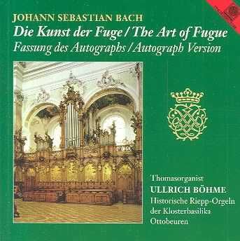 Bach:Die Kunst Der Fuge Autograph - (Import CD)
