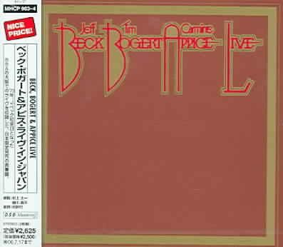 Beck Bogert &amp; Appice Live - (Import CD)