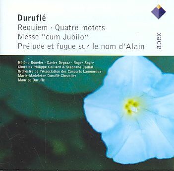 Bouvier/depraz/soyer/durufle/orchestre De L'associ - Durufle: Requiem Op.9 Quatre Motets Messe 'cum Jub (CD)