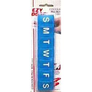 Ezydose Pill Box Contoured Large