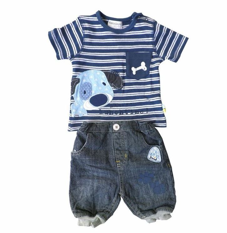 Gorgeous Kids Puppy Jean Set Size 9 12 Months Buy Online In