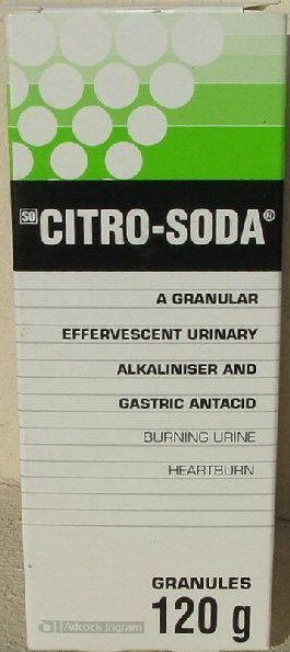 Citro Soda Granules 120gm Regular