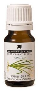 Burgess &amp; Finch Aromatherapy Oil Lemon Grass10ml