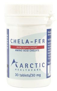 Chela-Fer 30mg Tablets 30 Arctic