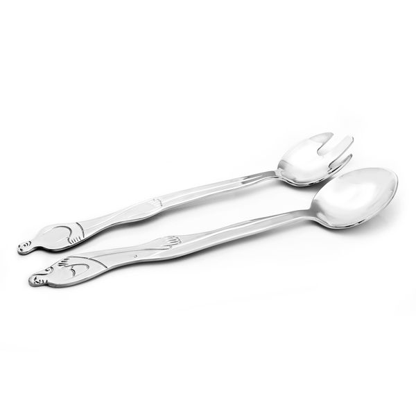 Carrol Boyes - Salad Servers - Woman &amp; Man