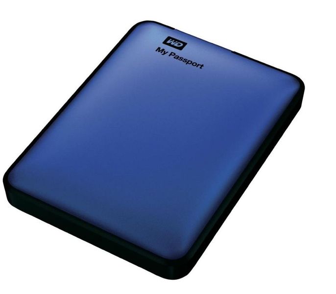 WD My Passport 1TB USB 3.0 Portable HDD - Blue