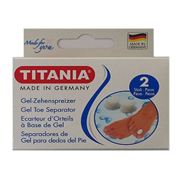 Titania Gel Toe Separator