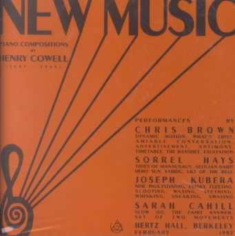 Cowell:New Music - Piano Compositions - (Import CD)