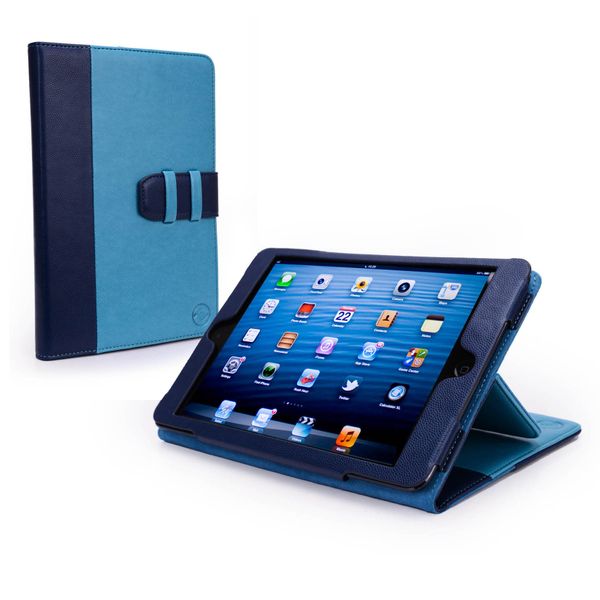 Tuff-Luv Manhattan Folio Orgainser - Navy &amp; Sky Blue
