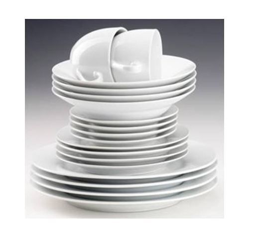 Russell Hobbs - Rim Shaped Dinner Set of 20