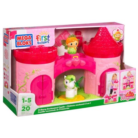 mega bloks castle pink