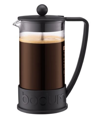 Bodum - Brazil Coffee Press 8-Cup Coffee Maker - Black
