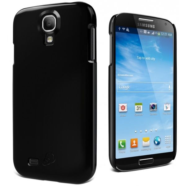 Cygnett Form Slim Glossy PC Hard Case for Samsung S4 - Black