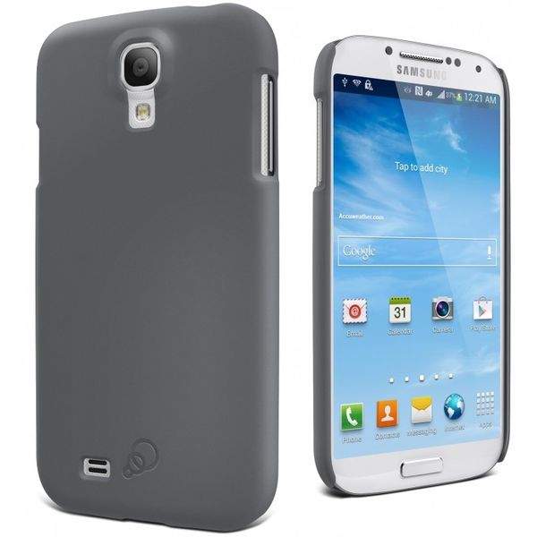 Cygnett Feel Slim Matte PC Hard Case for Samsung S4 - Charcoal