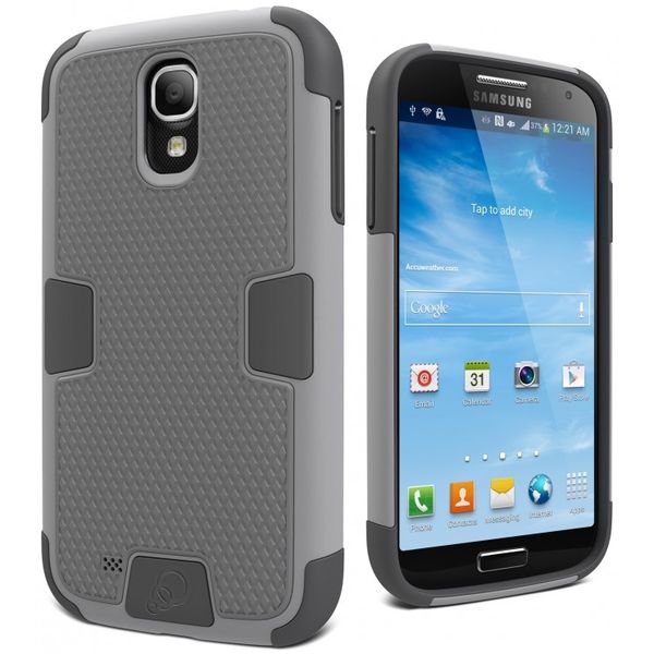 Cygnett WorkMate Silicone PC Case for Samsung S4 - Grey