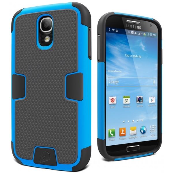 Cygnett WorkMate Silicone PC Case for Samsung S4 - Bright Blue