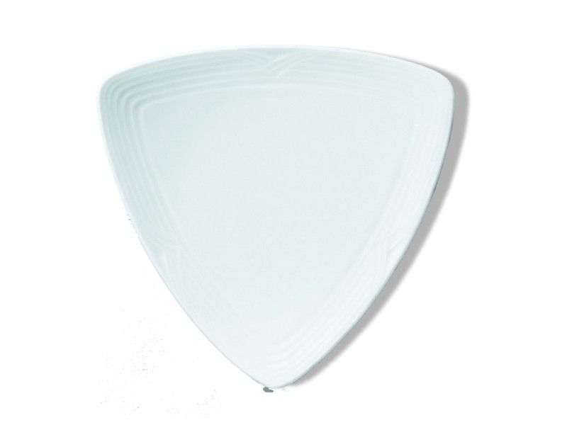 Noritake - Arctic White Triangular Plate - 20 cm x 20 cm x 20 cm