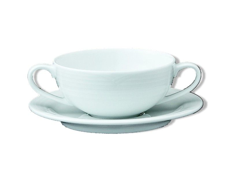 Noritake - Arctic White Soup Cup &amp; Saucer
