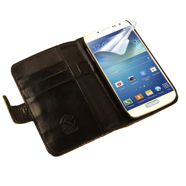 Tuff-Luv Samsung S4 - Slim Stand Wallet Vintage Leather