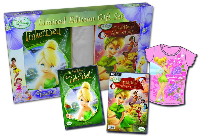 Tinkerbell Bundle: PC Game + DVD + T-Shirt SM (7-8 yrs) (PC DVD-ROM)