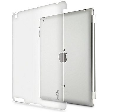 Belkin Apple Protect Snap Shield Cover for iPad 2, 3 &amp; 4- Clear