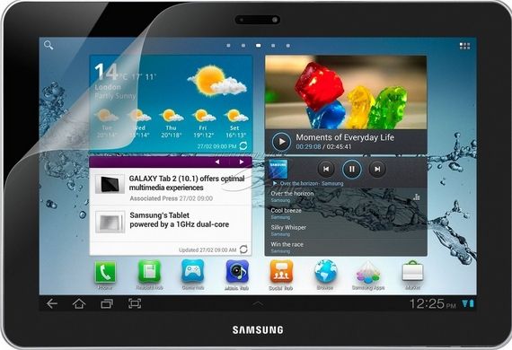Samsung Protect 10.1 Inch Screen Guard for Samsung Galaxy TAB2