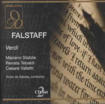 Giuseppe Verdi Falstaff - (Import CD)