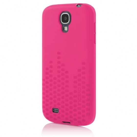 Incipio - Frequency for Samsung Galaxy S4 - Cherry Blossom Pink with Screen Protector