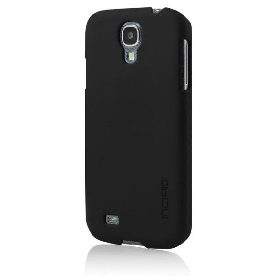 Incipio - Feather for Samsung Galaxy S4 - Obsidian Black with Screen Protector