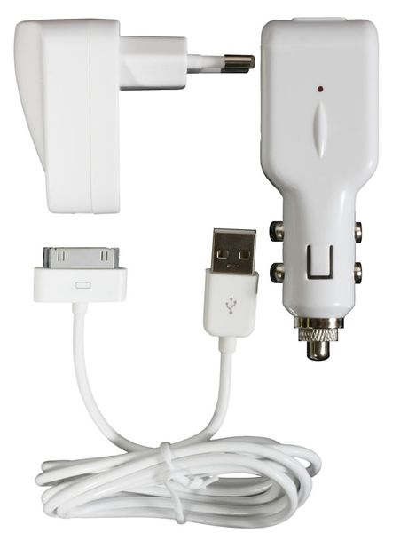 Ellies Ipod &amp; Iphone USB Car Charger