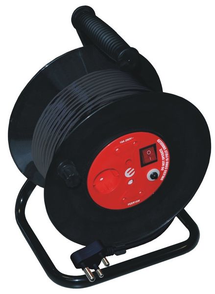 Ellies Extention Reel (10A) with Surge Protector (2) - 15m