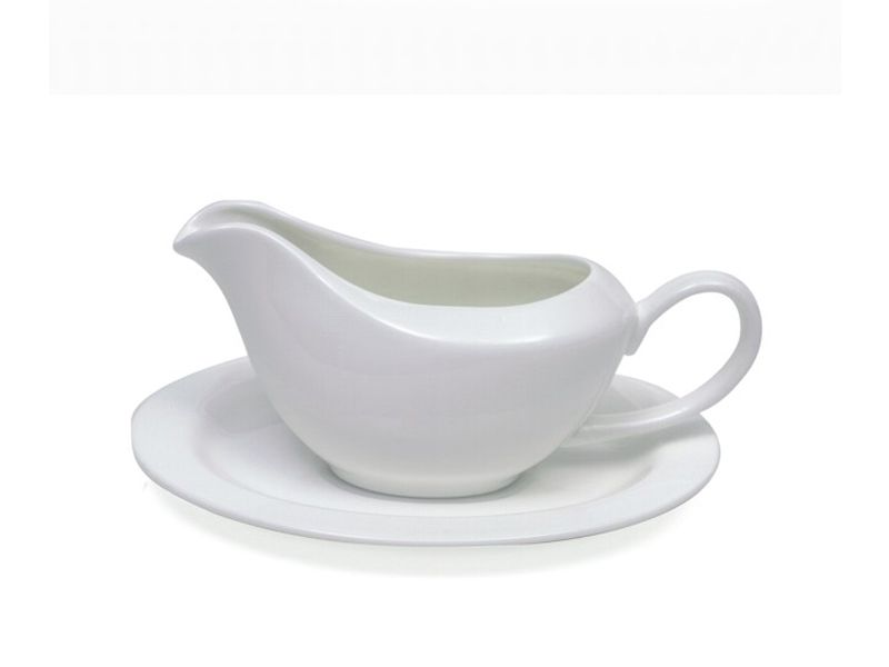 Maxwell &amp; Williams - Cashmere Gravy Boat and Saucer