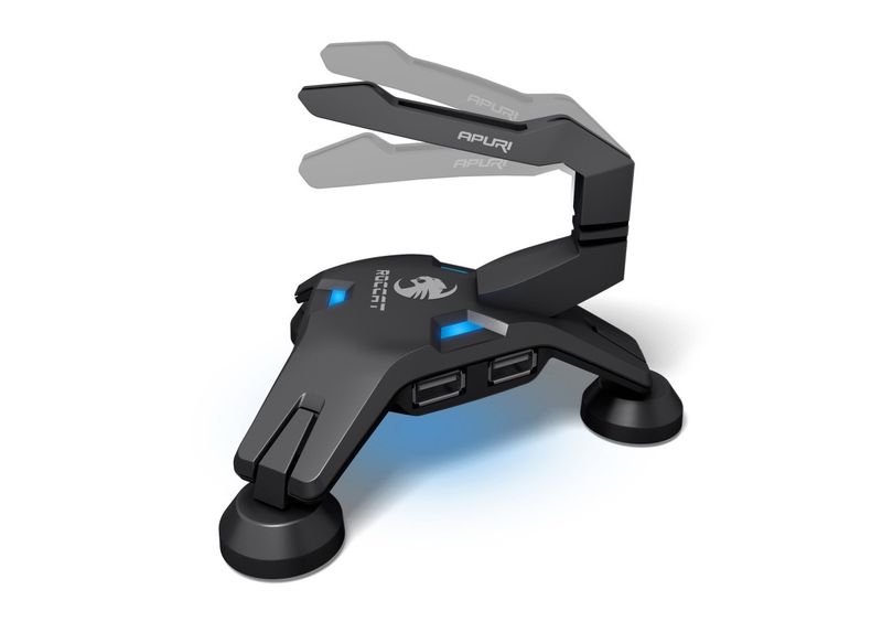 Roccat Apuri Active USB Hub With Mouse Bungee - (PC)