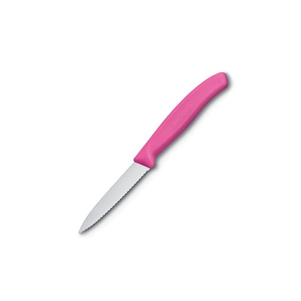 Victorinox - Paring Knife Serrated 8cm - Pink