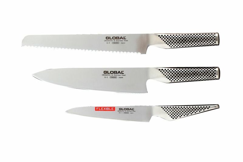 Global - Kitchen Knife Set - Set of 3
