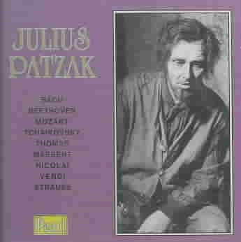 Patzak:Bach Beethoven Mozart Tchaikov - (Import CD)
