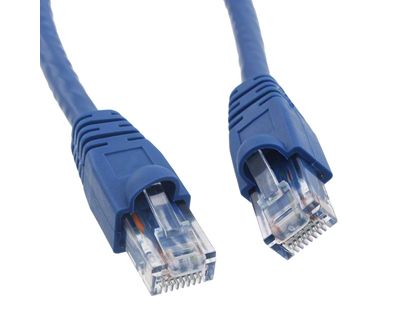 Premium Line 3m CAT5 Moulded Flylead - Blue