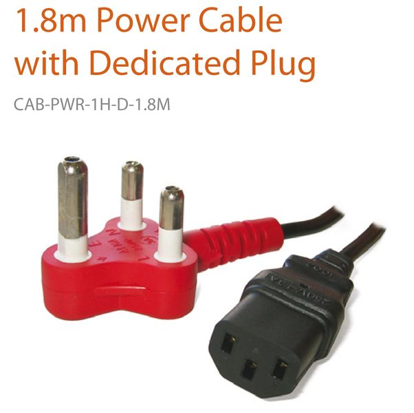 Linkqnet 1.8m Single Headed Dedicated Power Cable