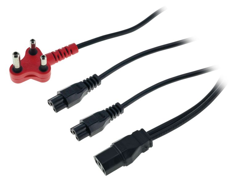 Linkqnet 2X Clover and 1X Kettle IEC Dedicated Power Cable - 4m