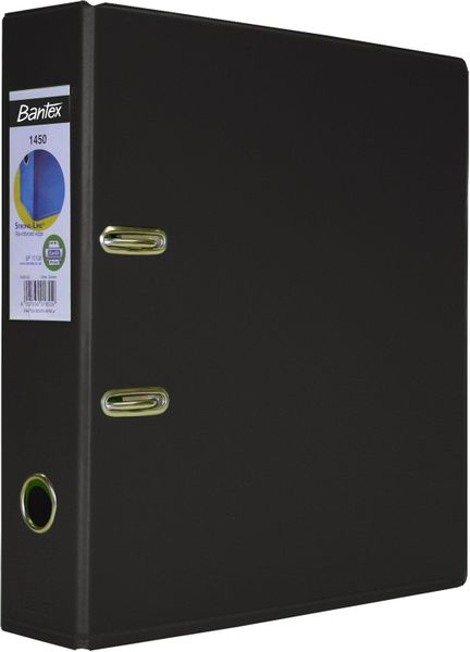 Bantex Lever Arch File A4 70mm - Black