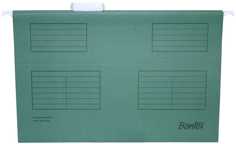 Bantex Suspension File Foolscap - 240 x 366- Wide - 25's